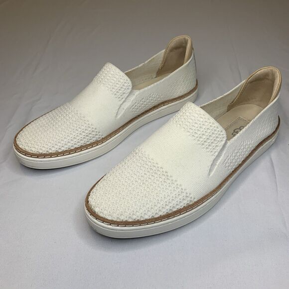 Ugg Sammy Slip On Sneaker White Casual Shoe - Women's 7 - Picture 3 of 8